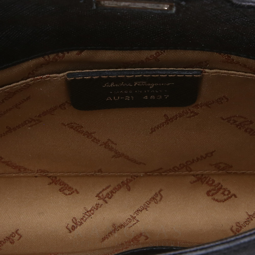 FERRAGAMO(USED)페레가모 간치니 플랩 숄더백